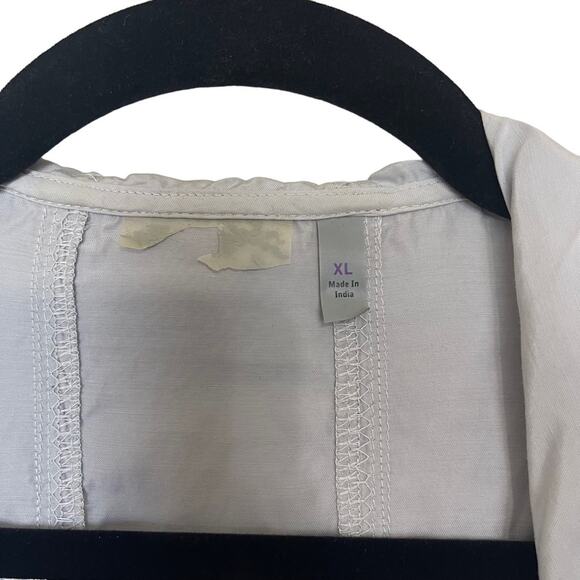 Athleta Luminous Anorak Long Sleeve Front Zip Hoodie Jacket Gray Size XL - Picture 7 of 10